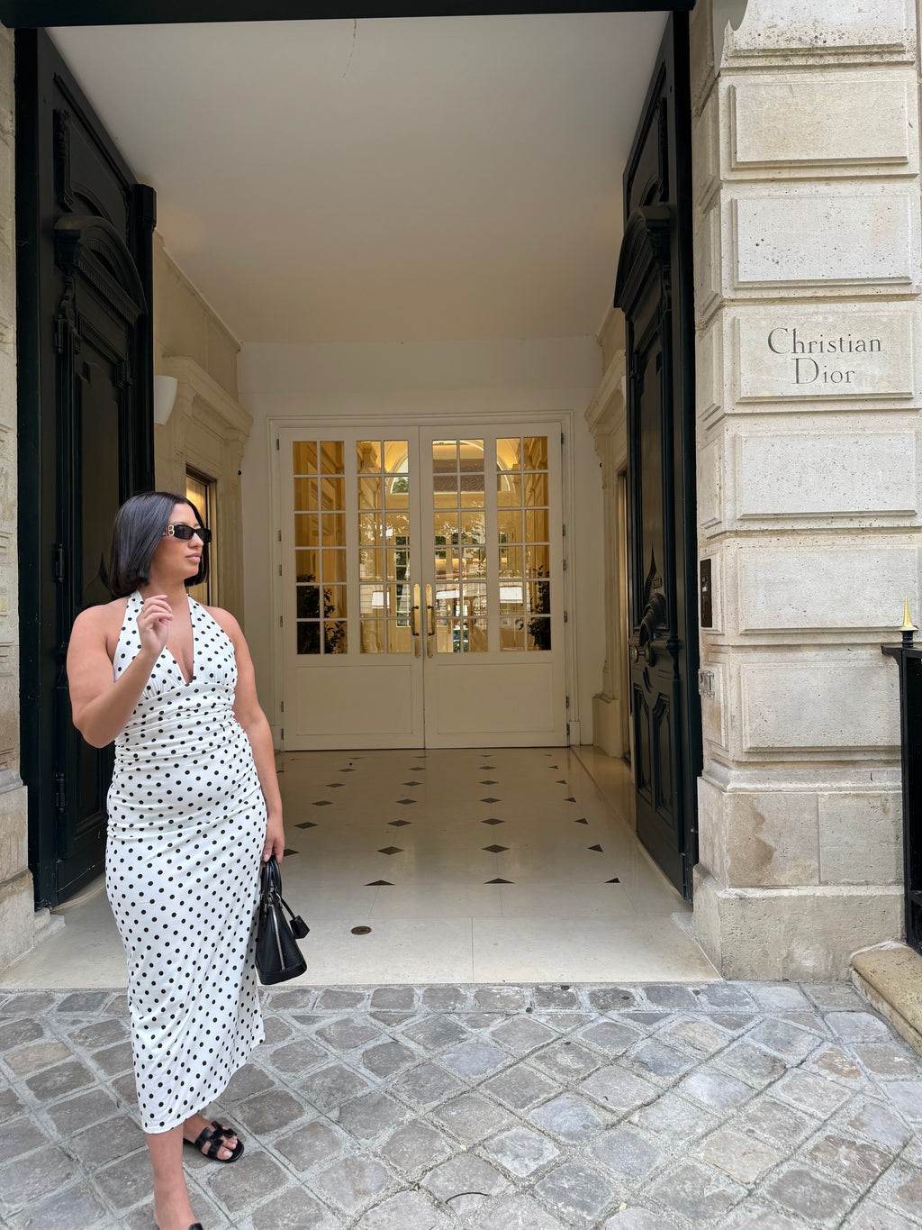 Robe à pois