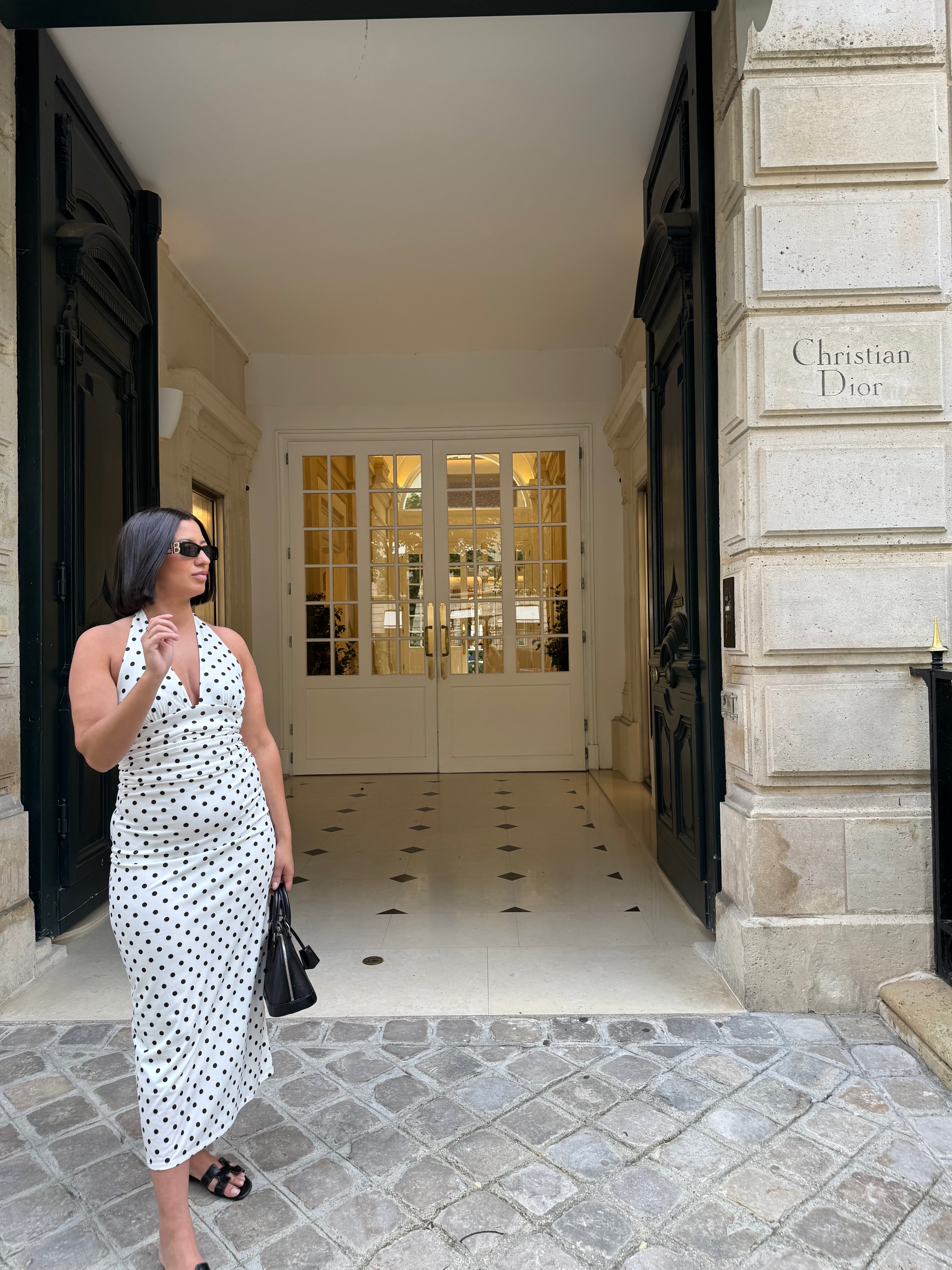 Robe à pois